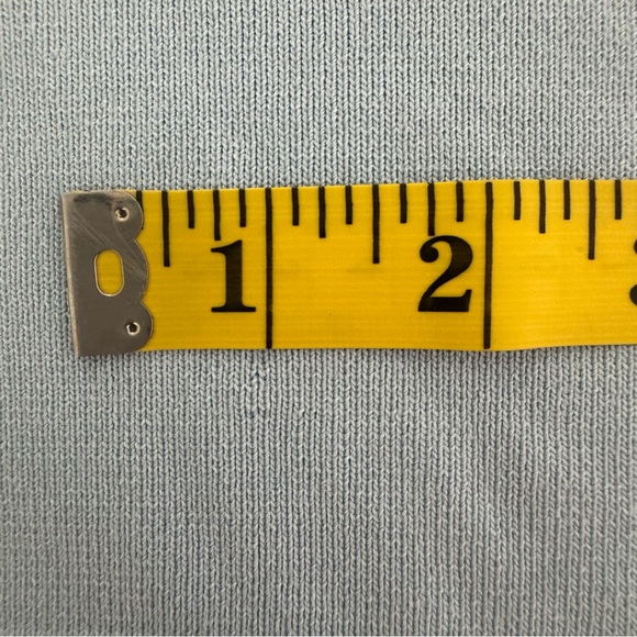 GREY LAB Dusty Blue Ribbed Criss-Cross Back Crop Tank Top Women’s XS - Picture 6 of 6